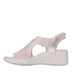 SANDALIAS ELÁSTICAS CON CUÑA PARA MUJER Skechers Slip Ins - Martha Stewart 188001 ROSA
