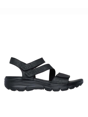SANDALIAS DEPORTIVAS DE MUJER SKECHERS Relaxed Fit: Easy Going - All Day Chic 163532 NEGRO