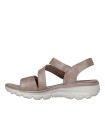 SANDALIAS DEPORTIVAS CON VELCROS DE MUJER SKECHERS Relaxed Fit: Easy Going - All Day Chic 163532 TAUPE