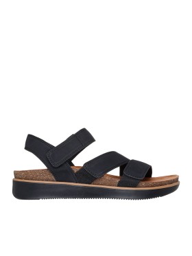 SANDALIAS CONFORT CON VELCROS SKECHERS Lifted Comfort 163252 NEGRO