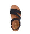 SANDALIAS CONFORT CON VELCROS SKECHERS Lifted Comfort 163252 NEGRO