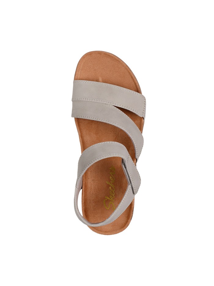 SANDALIAS CONFORT CON VELCROS SKECHERS Lifted Comfort 163252 TAUPE