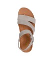 SANDALIAS CONFORT CON VELCROS SKECHERS Lifted Comfort 163252 TAUPE