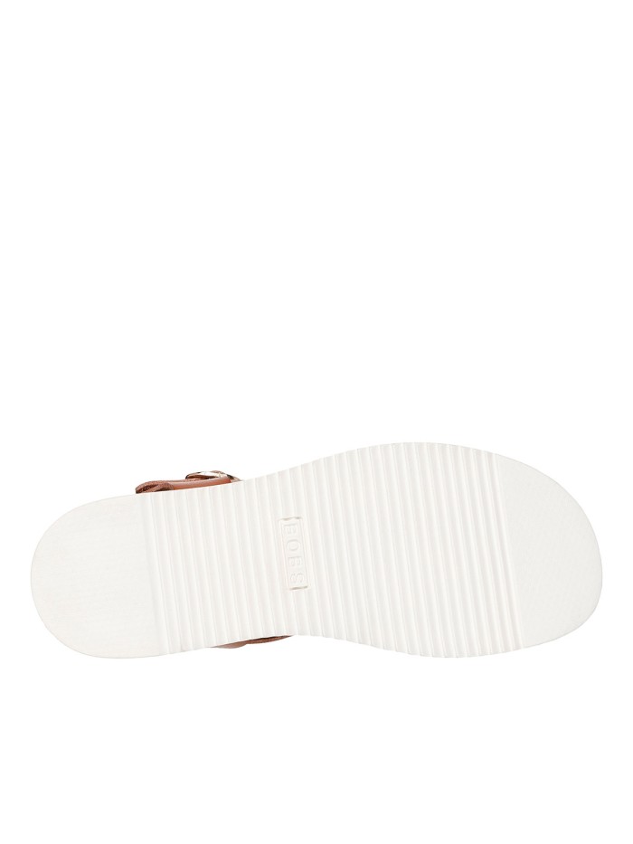 SANDALIAS DE TIRAS CON HEBILLA PARA MUJER SKECHERS BOBS Desert Kiss Low - Peak Rank 114709 CAMEL