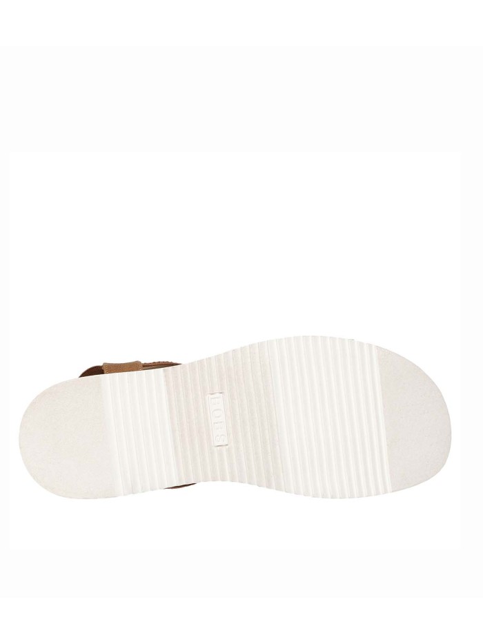 SANDALIAS ELÁSTICAS PARA MUJER SKECHERS BOBS Desert Kiss Low 114705 CAMEL