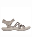 SANDALIA ELÁSTICA DE MUJER SKECHERS  REGGAE SLIM - MEADOW GRAZER 163193 TAUPE