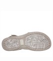 SANDALIA ELÁSTICA DE MUJER SKECHERS  REGGAE SLIM - MEADOW GRAZER 163193 TAUPE