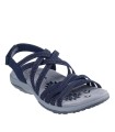 SANDALIAS ELÁSTICAS PARA MUJER SKECHERS Reggae Slim - Summer Getaway 163571 MARINO