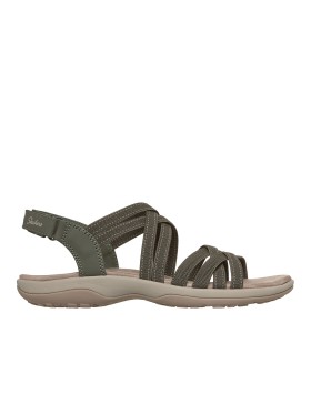 SANADALIAS ELÁSTICAS SKECHERS PARA MUJER Reggae® Slim - Summer Getaway 163571 VERDE