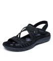 SANDALIAS ELÁSTICAS PARA MUJER SKECHERS Reggae Slim - Sunnyside 2.0 164036 NEGRO