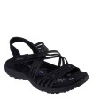 SANDALIAS ELÁSTICAS PARA MUJER SKECHERS Reggae Slim - Sunnyside 2.0 164036 NEGRO