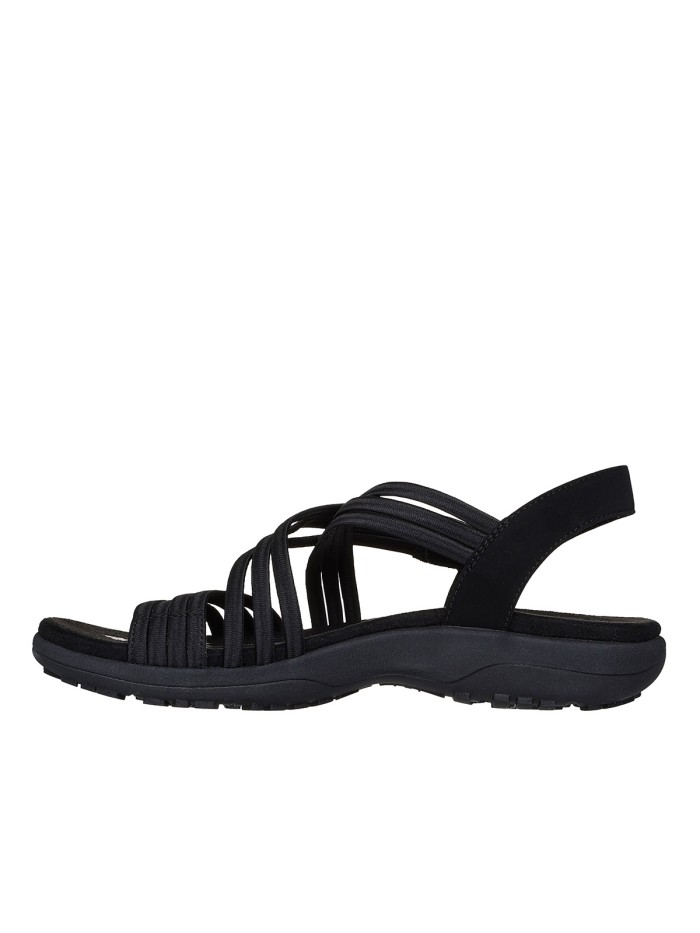 SANDALIAS ELÁSTICAS PARA MUJER SKECHERS Reggae Slim - Sunnyside 2.0 164036 NEGRO