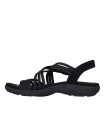 SANDALIAS ELÁSTICAS PARA MUJER SKECHERS Reggae Slim - Sunnyside 2.0 164036 NEGRO