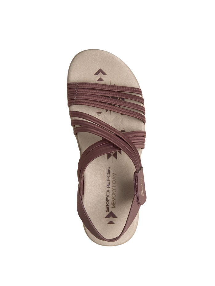 SANDALIAS ELÁSTICAS DE MUJER SKECHERS Reggae® Slim - Sunnyside 2.0 164036 ROSA