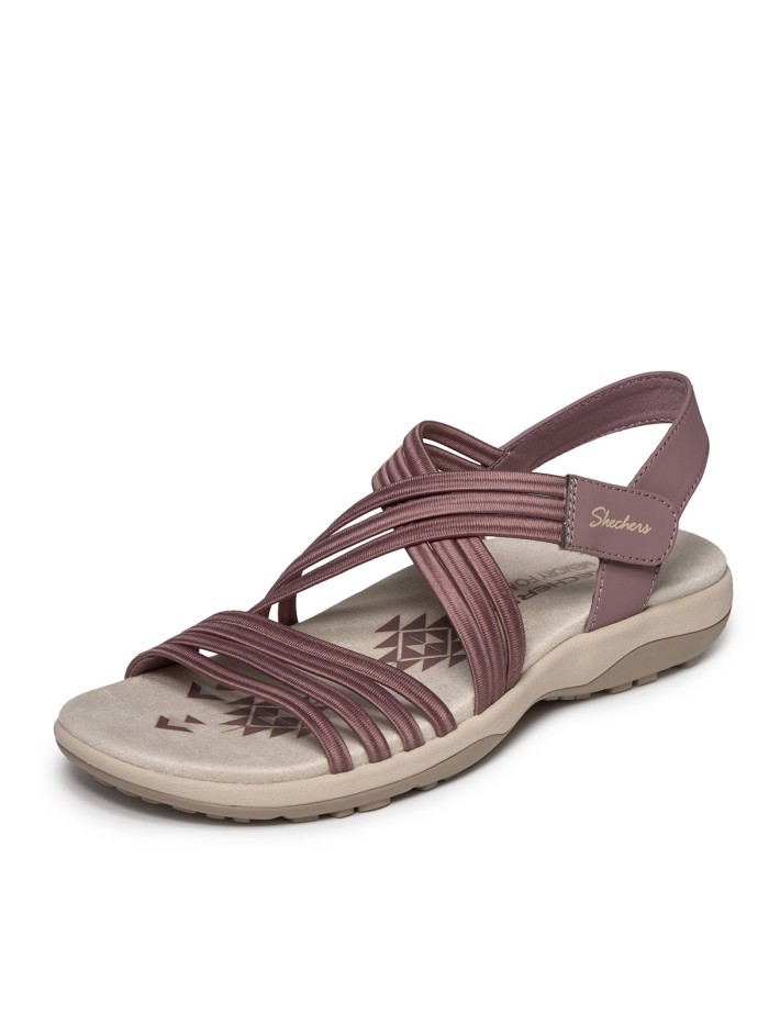 SANDALIAS ELÁSTICAS DE MUJER SKECHERS Reggae® Slim - Sunnyside 2.0 164036 ROSA