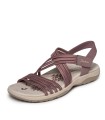 SANDALIAS ELÁSTICAS DE MUJER SKECHERS Reggae® Slim - Sunnyside 2.0 164036 ROSA