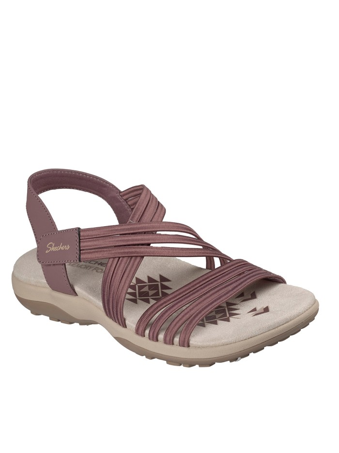 SANDALIAS ELÁSTICAS DE MUJER SKECHERS Reggae® Slim - Sunnyside 2.0 164036 ROSA