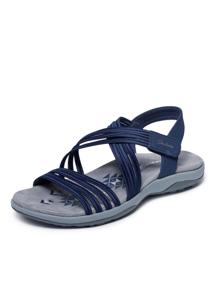 SANDALIAS ELÁSTICAS PARA MUJER SKECHERS Reggae® Slim - Sunnyside 2.0 164036 MARINO
