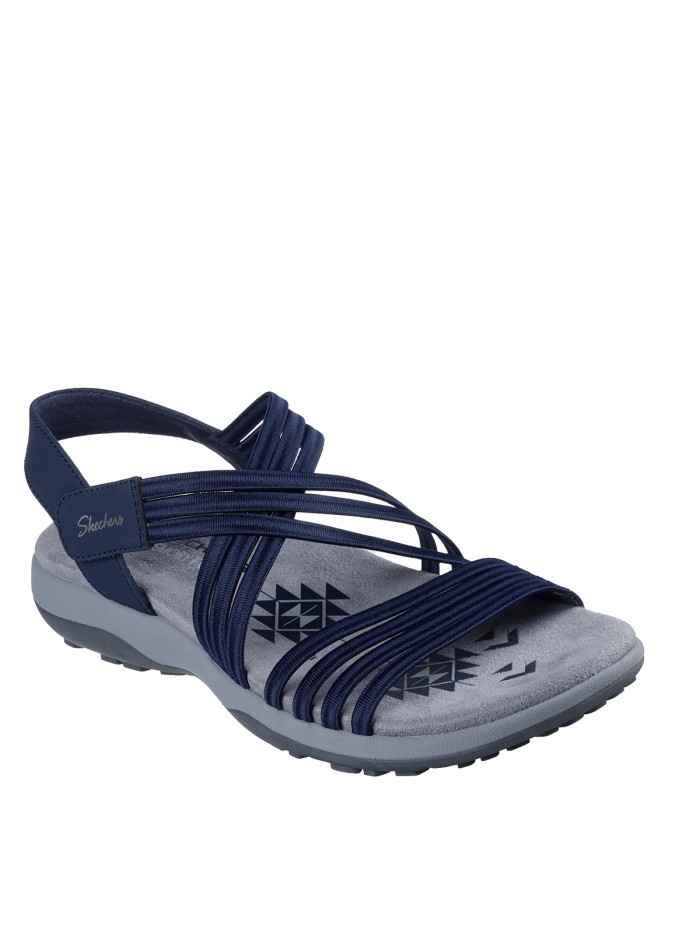 SANDALIAS ELÁSTICAS PARA MUJER SKECHERS Reggae® Slim - Sunnyside 2.0 164036 MARINO