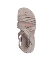 SANDALIAS ELÁSTICAS PARA MUJER SKECHERS Reggae® Slim - Sunnyside 2.0 164036 TAUPE