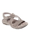 SANDALIAS ELÁSTICAS PARA MUJER SKECHERS Reggae® Slim - Sunnyside 2.0 164036 TAUPE