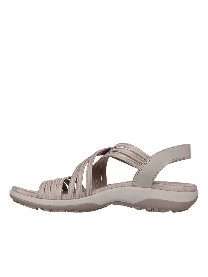 SANDALIAS ELÁSTICAS PARA MUJER SKECHERS Reggae® Slim - Sunnyside 2.0 164036 TAUPE