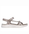 SANDALIAS CONFORT DE MUJER SKECHERS GO WALK Flex Sandal - Sublime 141451 TAUPE