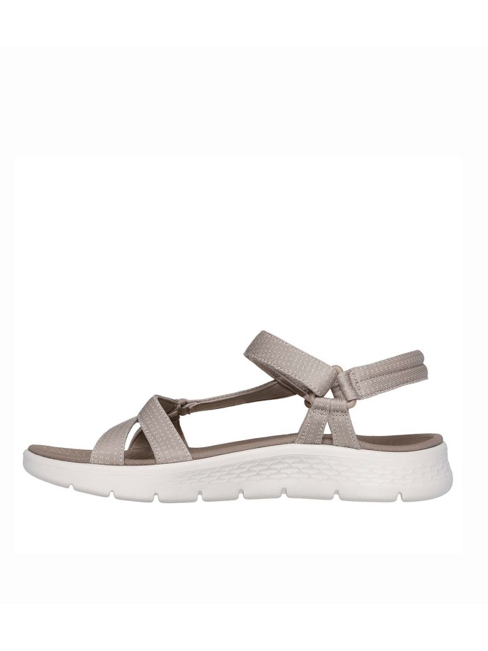 SANDALIAS CONFORT DE MUJER SKECHERS GO WALK Flex Sandal - Sublime 141451 TAUPE