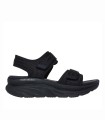 SANDALIAS CONFORT DE MUJER SKECHERS D'Lux Walker - Adored Days 119823 NEGRO