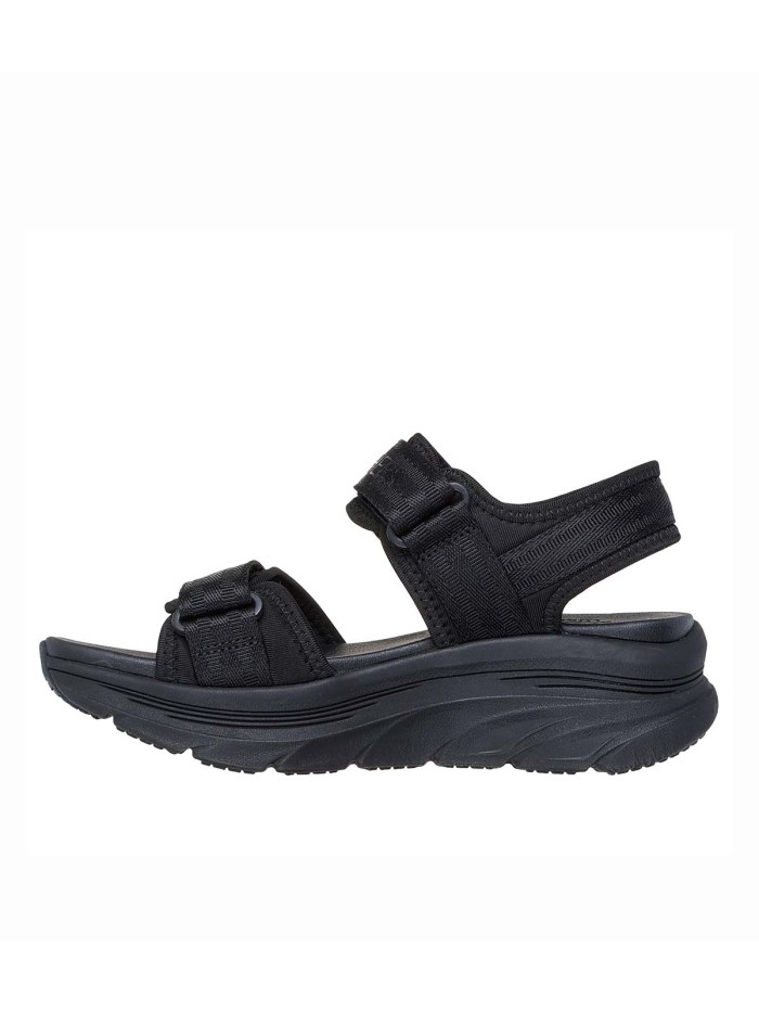 SANDALIAS CONFORT DE MUJER SKECHERS D'Lux Walker - Adored Days 119823 NEGRO
