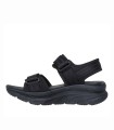SANDALIAS CONFORT DE MUJER SKECHERS D'Lux Walker - Adored Days 119823 NEGRO