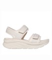 SANDALIAS CONFORT DE MUJER SKECHERS D'Lux Walker - Adored Days 119823 NAT