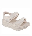 SANDALIAS CONFORT DE MUJER SKECHERS D'Lux Walker - Adored Days 119823 NAT