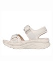 SANDALIAS CONFORT DE MUJER SKECHERS D'Lux Walker - Adored Days 119823 NAT