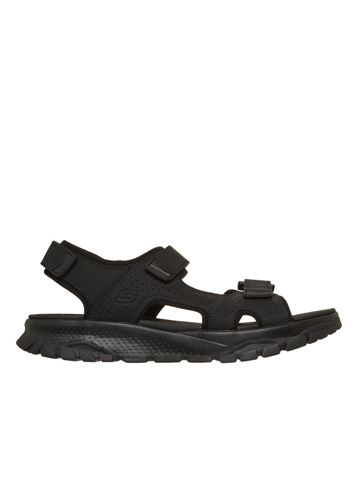 SANDALIA DE RIO CON VELCROS PARA HOMBRE SKECHERS Relaxed Fit: Wagner - Avalon 205724 NEGRO