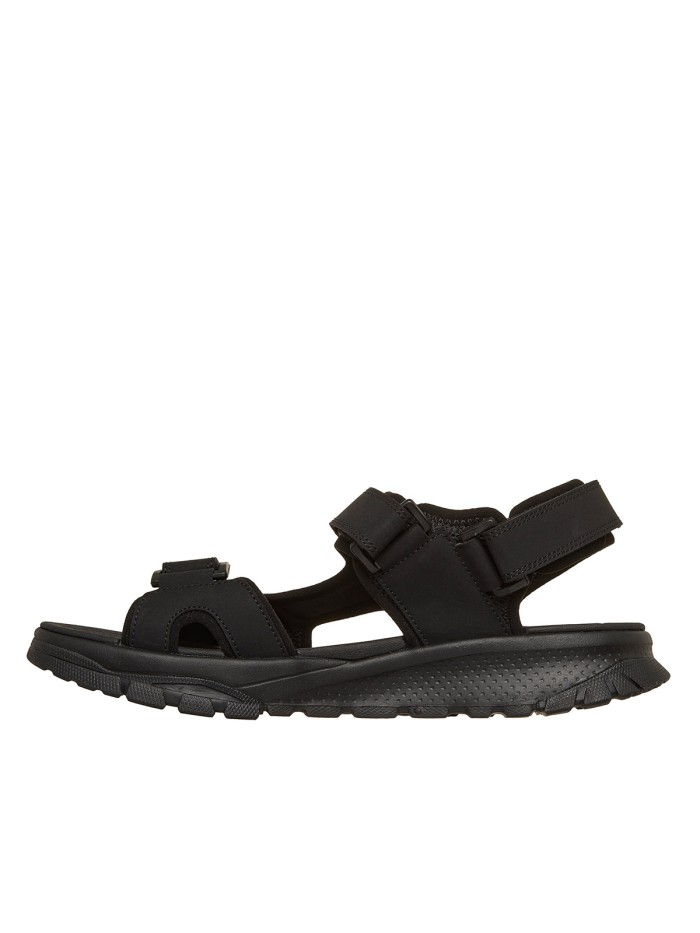 SANDALIA DE RIO CON VELCROS PARA HOMBRE SKECHERS Relaxed Fit: Wagner - Avalon 205724 NEGRO