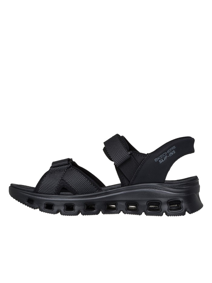 SANDALIAS CON VELCROS Skechers Slip-ins: Glide-Step Pro Sandal - Salvoe 232980 NEGRO
