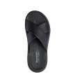 SANDALIAS TIPO PALA CASUAL PARA MUJER SKECHERS Relaxed Fit: Sargo - Denal 205627 NEGRO