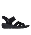 SANDALIAS VEGANAS ELÁSTICAS PARA MUJER SKECHERS Slip Ins Arya - Cooling Off 163524 NEGRO