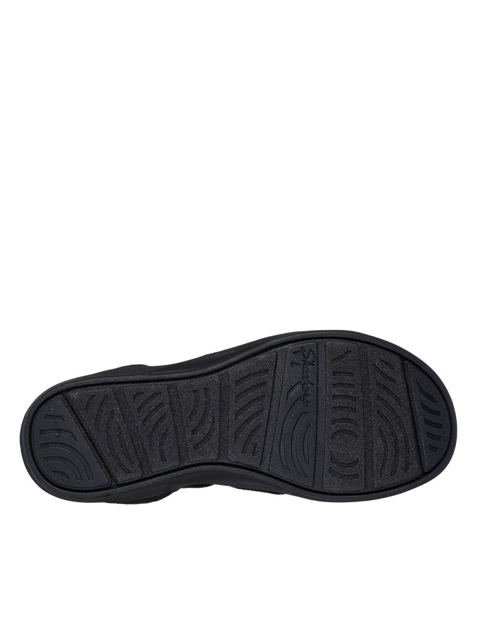 SANDALIAS VEGANAS ELÁSTICAS PARA MUJER SKECHERS Slip Ins Arya - Cooling Off 163524 NEGRO