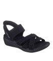 SANDALIAS VEGANAS ELÁSTICAS PARA MUJER SKECHERS Slip Ins Arya - Cooling Off 163524 NEGRO