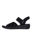 SANDALIAS VEGANAS ELÁSTICAS PARA MUJER SKECHERS Slip Ins Arya - Cooling Off 163524 NEGRO