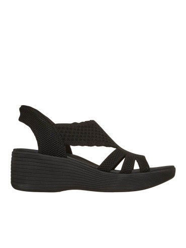 SANDALIAS DE CUÑA PARA MUJER SKECHERS Slip-Ins Skechers Parallel Lite 120012 NEGRO