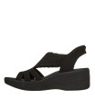 SANDALIAS DE CUÑA PARA MUJER SKECHERS Slip-Ins Skechers Parallel Lite 120012 NEGRO