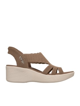 SANDALIAS DE CUÑA PARA MUJER SKECHERS Parallel Lite Summer Invite 120012 MARRÓN
