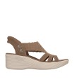 SANDALIAS DE CUÑA PARA MUJER SKECHERS Parallel Lite Summer Invite 120012 MARRÓN