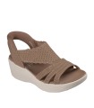 SANDALIAS DE CUÑA PARA MUJER SKECHERS Parallel Lite Summer Invite 120012 MARRÓN