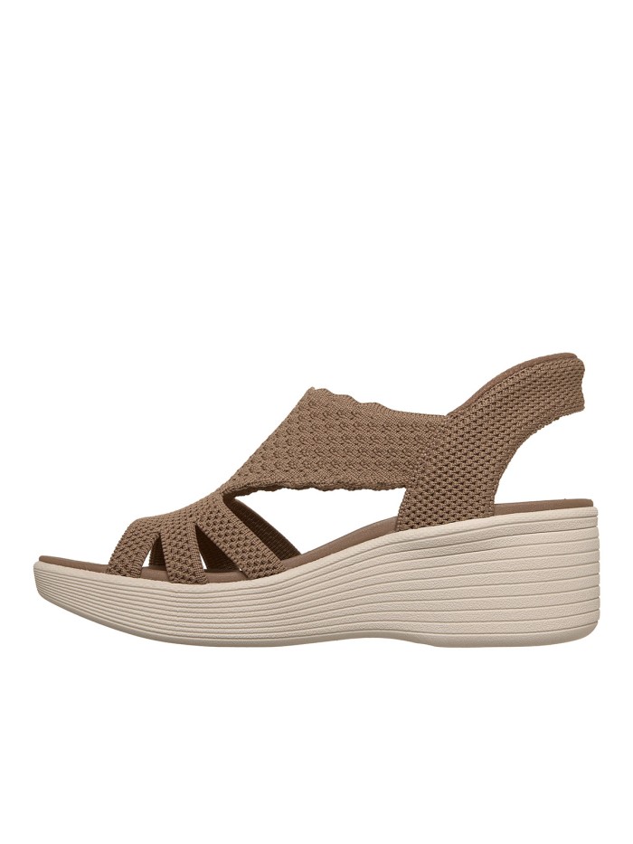SANDALIAS DE CUÑA PARA MUJER SKECHERS Parallel Lite Summer Invite 120012 MARRÓN