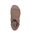 SANDALIAS ELÁSTICAS PARA MUJER SKECHERS Slip-ins: Ultra Flex 3.0 - Sun Warmth 119805 MARRÓN