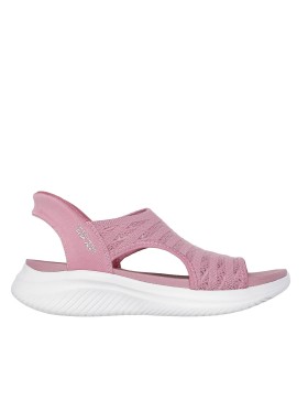 SANDALIAS ELÁSTICAS PARA MUJER SKECHERS Slip-ins: Ultra Flex 3.0 - Sun Warmth 119805 ROSA